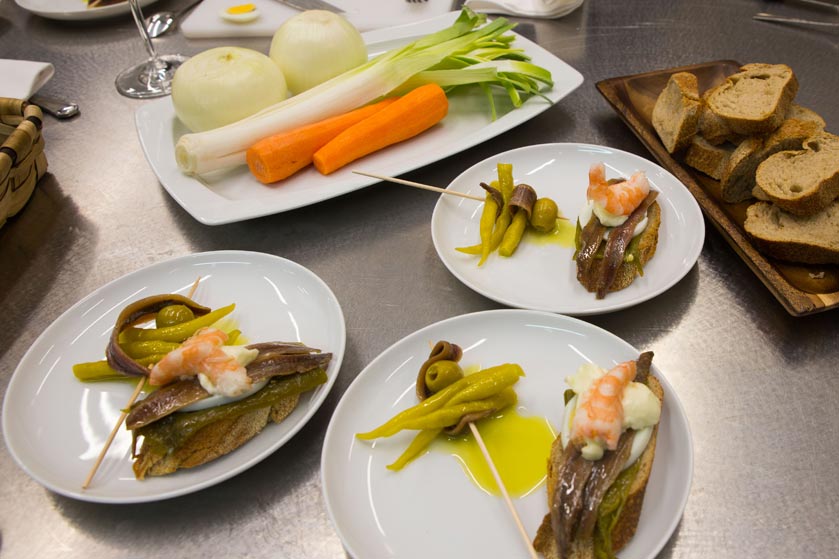 Basque Cuisine Cooking Class