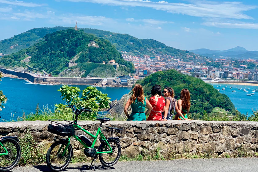 Barrios de San Sebastián en bici eléctrica (salida privada)